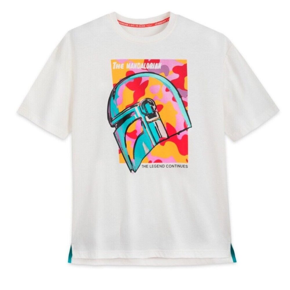 Disney Star Wars: The Mandalorian Fashion S/S Tee T-Shirt for Adults Sz XL NWT